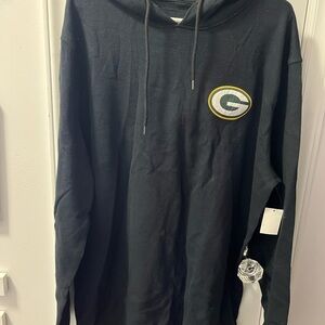 Green Bay Packers Black Hoodie Sweater